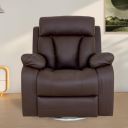 Peachtree Carrera Rocker Motorised Recliner for Living Room, Metal Mechanism & Mango Wooden Frame | 3 Year Warranty | Velvet Fabric Sofa for Hall, Office | Padded Armstyle...