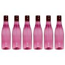 PEARLPET Azzure BPA-free Plastic Water Bottle Set of 6 Pcs, Each 1000ml, Wine...
