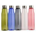 PEARLPET Ellie Round BPA-free Plastic Water Bottle Set of 5 Pcs, Each 750ml (Multicolour)...