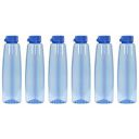PEARLPET Kohinoor BPA-free Plastic Water Bottle Set of 6 Pcs, Each 1000ml...
