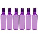 PEARLPET Nile BPA-free Plastic Water Bottle Set of 6 Pcs, Each 1000ml, Purple...