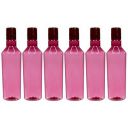 PEARLPET Nile BPA-free Plastic Water Bottle Set of 6 Pcs, Each 1000ml, Wine...
