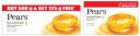 PEARS Moisturising Bathing Bar Soap (125g x 5) & Pure & Gentle Bathing Soap Bar 125 g (Combo Pack of 3)...