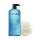 Pears Pure & Gentle Mint Extract Body Wash With Glycerin, Dermatogically Tested, 100% Soap Free Shower gel,Imported,750 ml (Free Loofah)...