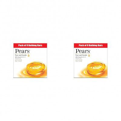Pears Pure & Gentle Soap Bar (Combo Pack of 16)