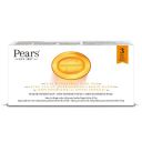 Pears Pure & Gentle Soap Bar (Combo Pack of 3) - With Glycerin for Soft, Glowing Skin & Body, Paraben-Free Body Soaps For Bath Ideal for Men & Women...