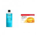 Pears Soft and Fresh Shower Gel, 250ml & Pears Pure And Gentle Soap Bar, 125g (Pack Of 3)...