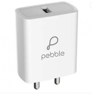 Pebble 18 W 3.1 A Mobile Charger with Detachable Cable