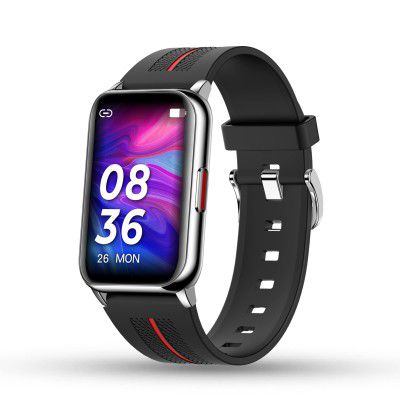 Pebble Aspire Limited Edition Smartwatch for Men Women 1.57 2.5HD Curved Screen SpO2 24H Heart Rate Monitor,14 Days Battery Life 