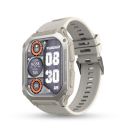 Pebble Bravo 1.99" (5.05 cm) Infinite Display, BT Calling - Military Grey...