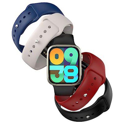 Pebble Cosmos Hues 1.96” (4.9cm) Infinite HD Display, 4 Straps Included in Box