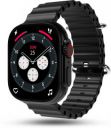 Pebble Crest 2.02Infinite Display,Rugged Design,BT Calling,Rotating Crown,Health Suite Smartwatch  (Black Strap, Free Size)...