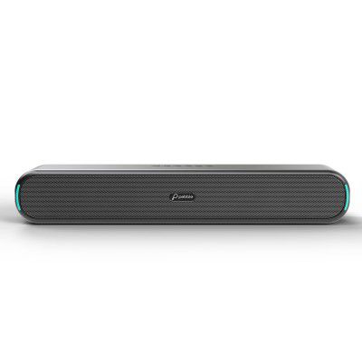 Pebble Glide 16 Bluetooth Speaker, 16W Deep Bass, TWS Pairing, 2.0 Surround Sound, Bluetooth 5.3, Black