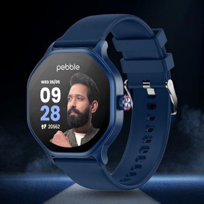 Pebble Hive 1.39" HD Display, BT Calling, Health Suite, Multiple Watch Faces, Multi Sports Modes, World Clock