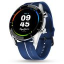 Pebble Pepe 1.39" (3.53 cm) 600 Nits HD Display, BT Calling, Metal Alloy, Health Suite, Smart Calculator, Alarm & Notification...