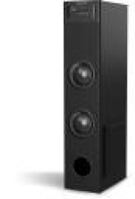 Pebble Sonic 8 | 80 Watt Stereo Sound, Deep Bass, LCD Display, Wireless Mic for Karaoke 2.1 W Bluetooth Tower Speaker  (Multicolor, 2.1 Channel)