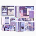 Peculiar Junk Journal & Scrapbook Kit With Purple A6 Notebook, Stickers, DIY Set Theme,  Scrapbook Kit (DIY)...