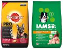 Pedigree & IAMS Combo for Adult Dogs - PRO Expert Nutrition Dry Dog Food (18 Months Onwards) 10 kg + Proactive Health (Small & Medium Breed, 1+ Years) 1.5 kg...