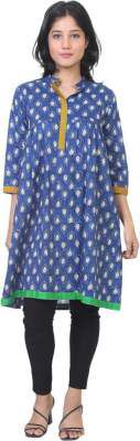 PEENAKIN Women Printed A-line Kurta