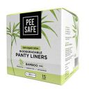 PEESAFE Organic Cotton, Biodegradable Panty Liners | Panty Liner For Women | Fragrence Free | (Pack of 15)...