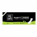 PEESAFE Panty Liners For Women Daily Use with Aloe Vera - 2 Liners | 185mm Long (Large Size) | Curvy Design For Extra Comfort | Cottony-Soft Surface| Keeps You Dry & Fresh All Day Long...