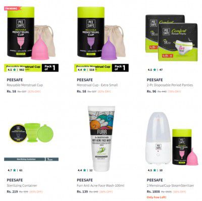 Upto 85% OFF - Peesafe Womens Personal Care Products