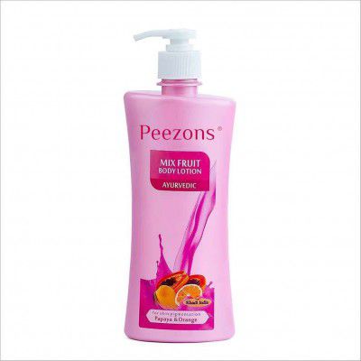 Peezons Mix Fruit Body Lotion Ayurvedic 500 gm (500 g)