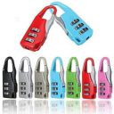 PENS Combination Luggage Padlock 3 Dial Resettable Lock for Suitcase (LOCK-0093)...