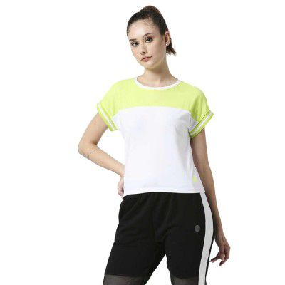 Pepe Jeans Block Regular Neck Cotton Women's T-Shirt