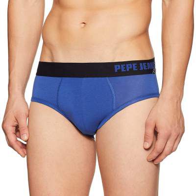 Pepe Jeans Innerwear Men's Solid Brief