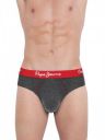 Pepe Jeans Innerwear Men's Solid Cotton Antibacterial Brief (Pack of 2)...