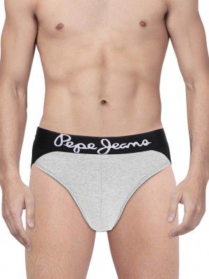 Pepe Jeans Innerwear Mens Solid Cotton Brief