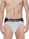 Pepe Jeans Innerwear Mens Solid Cotton Brief...
