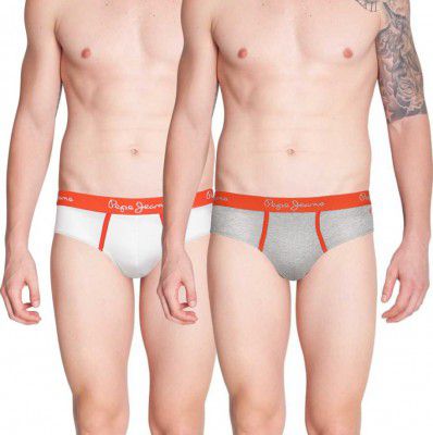 Pepe Jeans London Printed Men Brief (Pack of 2)