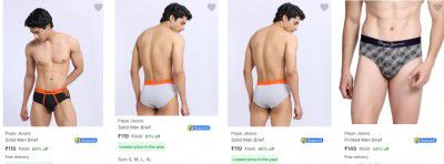 Pepe Jeans Mens Briefs & Trunks Strats @119 | Upto 61% OFF