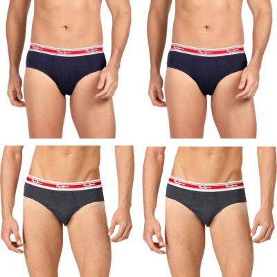 Pepe Jeans  Pack of 4 Solid Men Brief