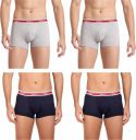 Pepe Jeans Pack of 4 Solid Men Trunk...