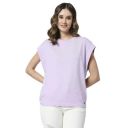 Pepe Jeans Solid Round Neck Women's Cotton Slim Fit T-Shirt...
