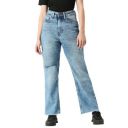 Pepe Jeans Women's High Rise Skinny Straight Fit Jeans Light Used...
