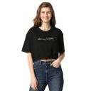 Pepe Jeans Women's Loose Fit Crew Neck Graphic Print Crop T-Shirt...