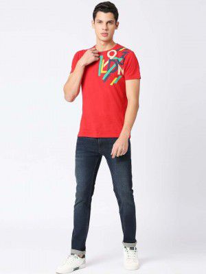Pepe Jeans Men Slim Fit Low-Rise Light Fade Clean Look Jeans