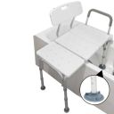 Pepe Mobility Bathtub Transfer Shower Bench with Arms & Back Rest...