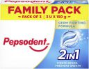 PEPSODENT 2 in 1 | Germ Fighting Formula Toothpaste (450 g, Pack of 3)...