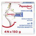 Pepsodent Germicheck 8 Actions, Whole Mouth Toothpaste With Anti-Germ Formula, Clove And Neem Oil, 600 g...