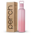 Perch Oasis thermosteel Water Bottle,Hot and Cold,Vacuum Insulated ISI Certified Flask,Steel Water Bottle for Kids | Water Bottle for Office (Pink Ombre, 760 ml)...