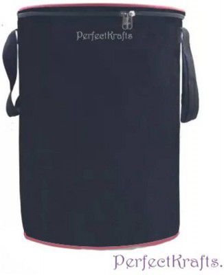 PerfectKrafts 55 L Black Laundry Bag (Nylon)