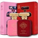 Perfumer's Club Pack of 2 (Dreamer + Bombshell) for Women Upto 24 hrs lasting (Eau De Parfum)...