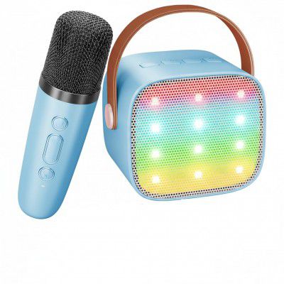 PerfX Wireless Karaoke Speaker with Microphone | Portable Bluetooth Speaker for Singing & Gifting with Voice Changer