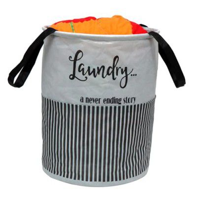 Perpetual Cloth Basket For Laundry - Waterproof Non Woven Cloth Bag For Storage Clothes