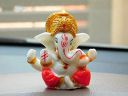 Perpetual Ganesh Idol for Car Dashboard - Beatiful Ganapati...